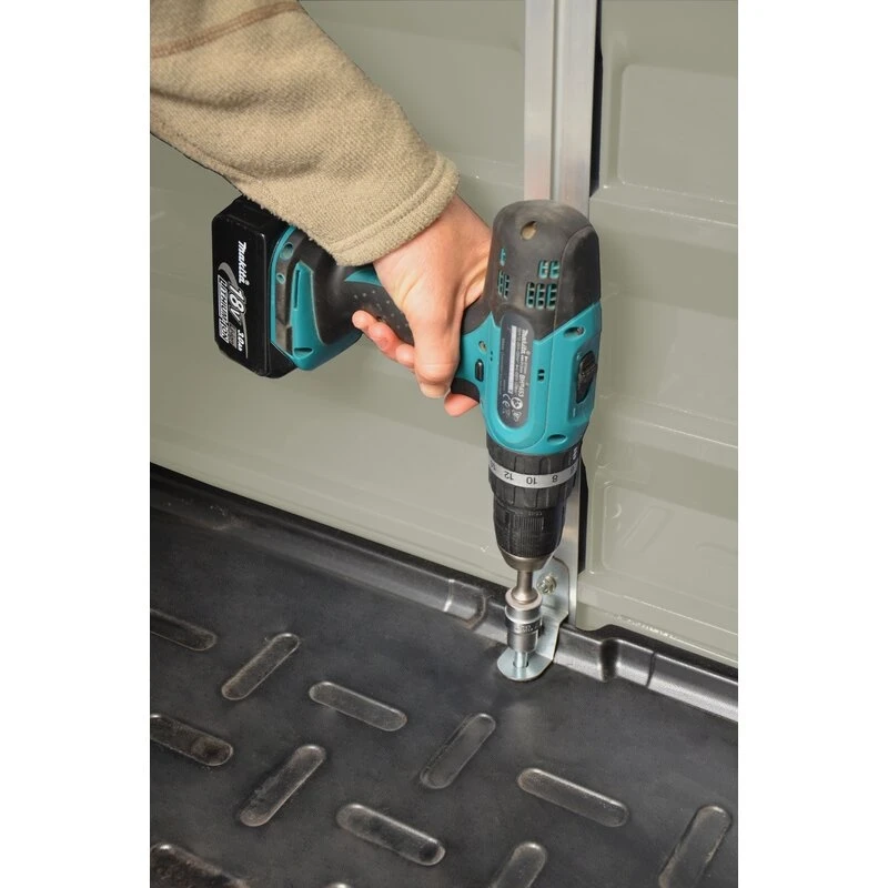 Skylight 6' wide x 3.5' deep plastic storage shed