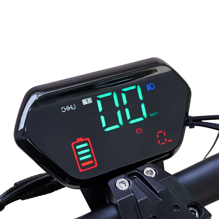 PATINETE ELÉCTRICO CENTAURO MATRICULABLE GRIS CON ASIENTO Y PANTALLA LCD XXL