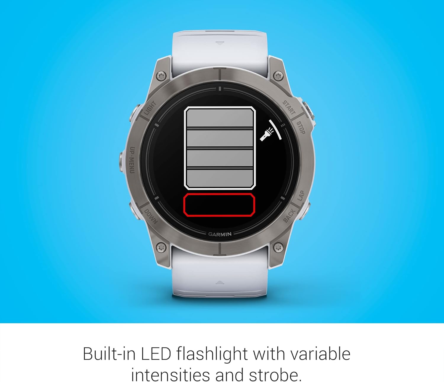 Garmin epix Pro (Gen 2) Sapphire Edition, 47mm, High Performance Smartwatch, Advanced Training Technology, Built-in Flashlight, Black