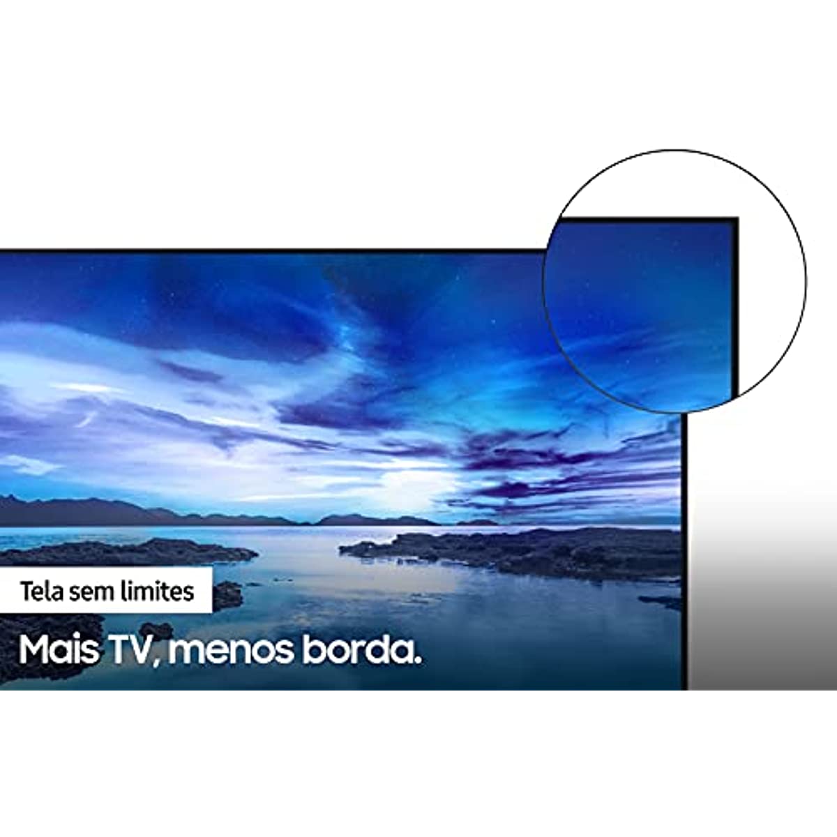 Smart TV LED 55' 4K UHD Samsung UN55AU7700 - Wifi, HDMI