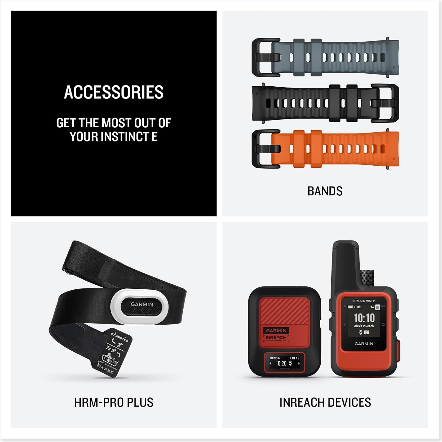 Garmin Instinct® 3 Tactical Edition, 50mm, Solar Charged Display, Rugged Outdoor GPS Smartwatch