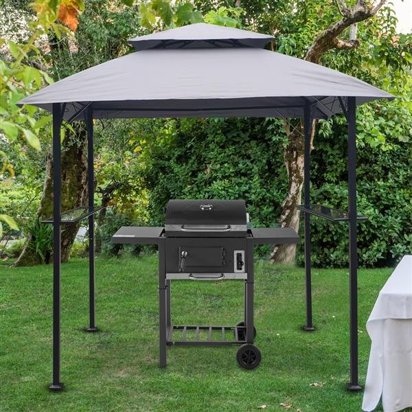 Outdoor Grill Gazebo 8 x 5 Ft Shelter Tent