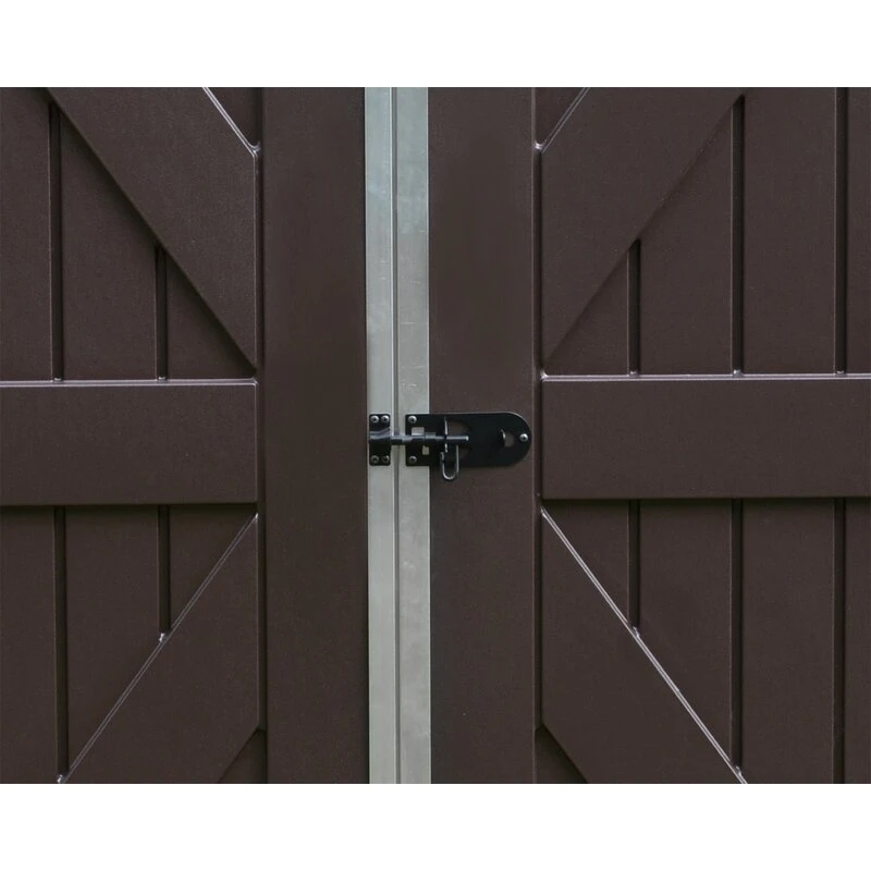 Skylight 6' wide x 3.5' deep plastic storage shed