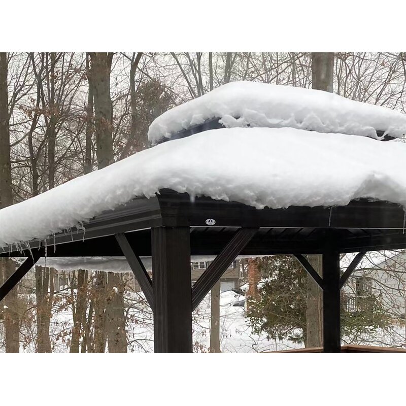 Dahlin 12 Ft. W x 10 Ft. D Aluminum Patio Gazebo