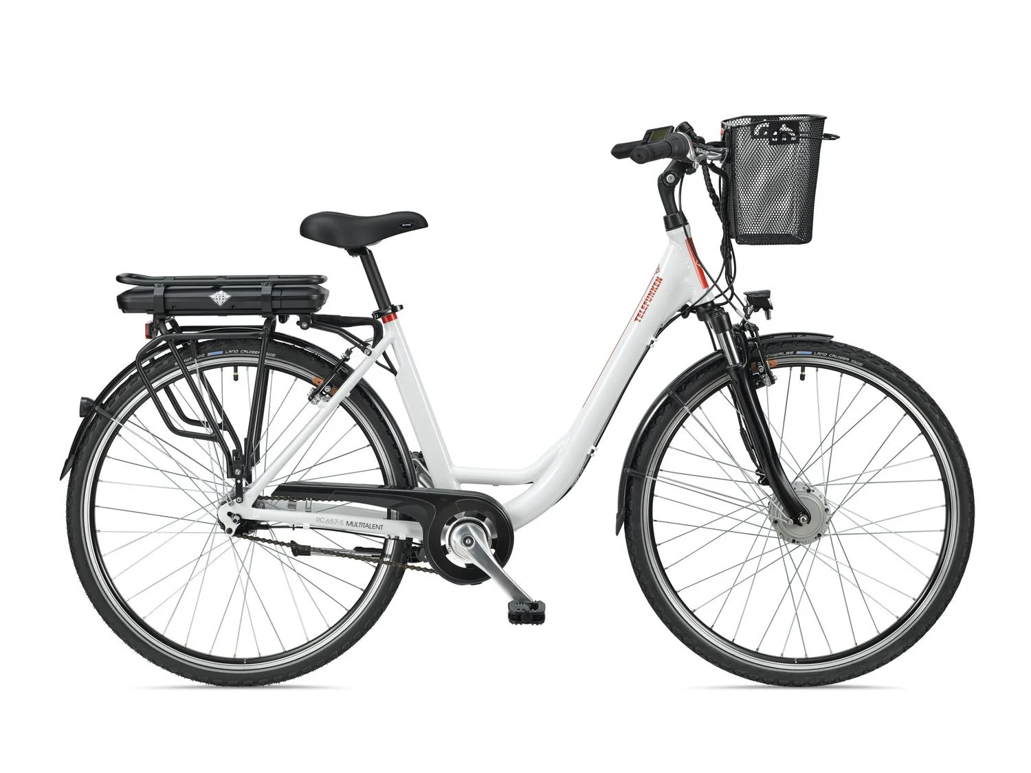 TELEFUNKEN E-Bike Multitalent RC657-S, Pedelec, Citybike, 28 Zoll, 100 km Reichweite