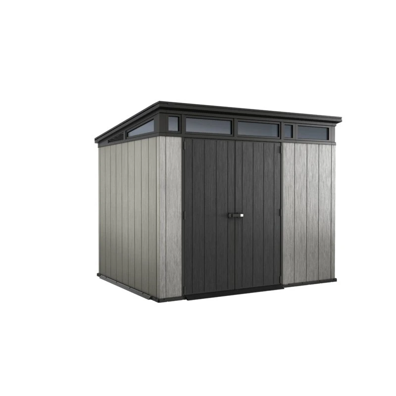 Artisan 9' wide x 7.5' deep plastic storage shed