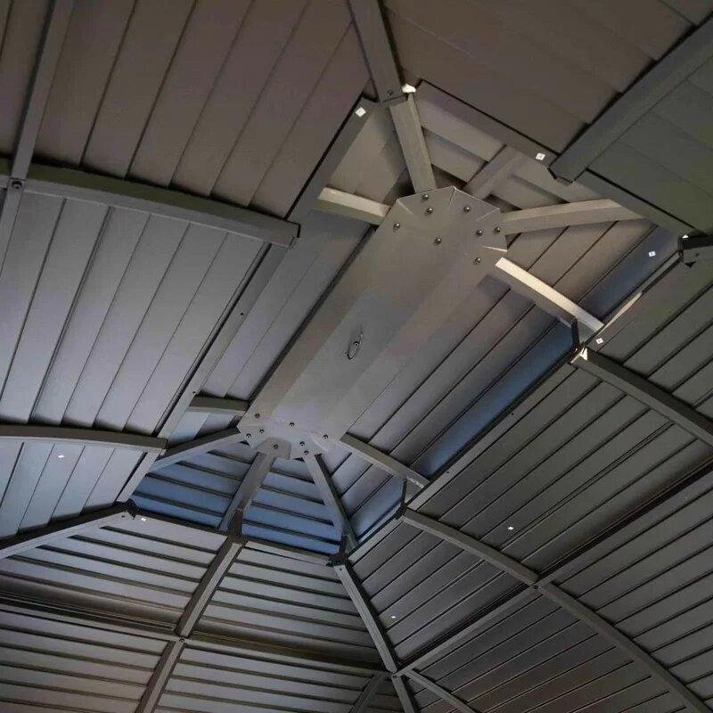 Barreras 12 Ft. W x 10 Ft. D Aluminum Patio Gazebo