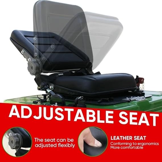 Domestic Gasoline Mini Excavator for Fathers Day, 1.2 Tons Crawler Digger with 13.5 HP B&S Engine, Hydraulic Thumb Clamp and Buckets, Work for Farm,Garden,Park,Construction Landscaping (Green1)