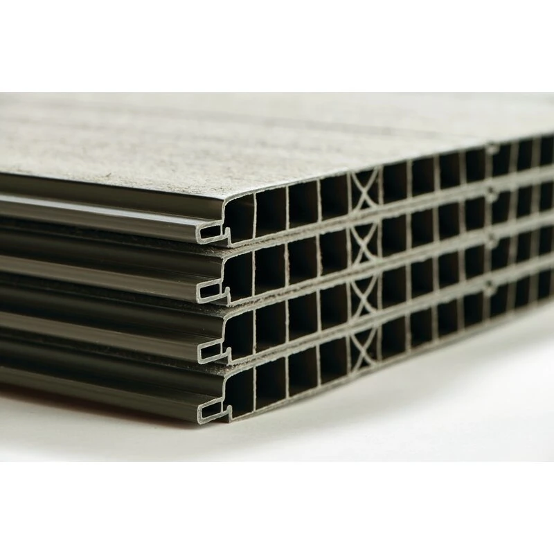 Oakland 7.5 ft wide x 7.5 ft deep plastic storage shed