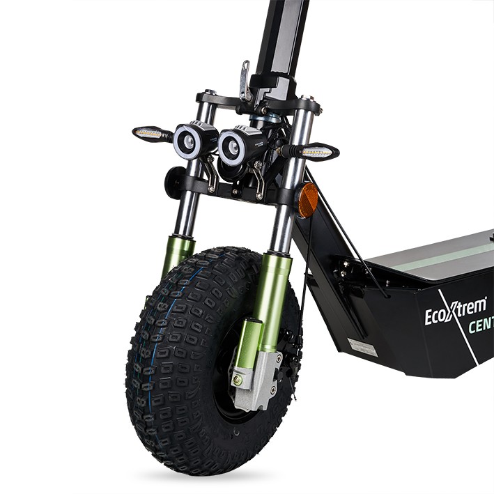 PATINETE ELÉCTRICO CENTAURO MATRICULABLE CON ASIENTO Y PANTALLA LCD XXL VERDE