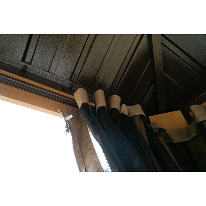 Dahlin 12 Ft. W x 10 Ft. D Aluminum Patio Gazebo