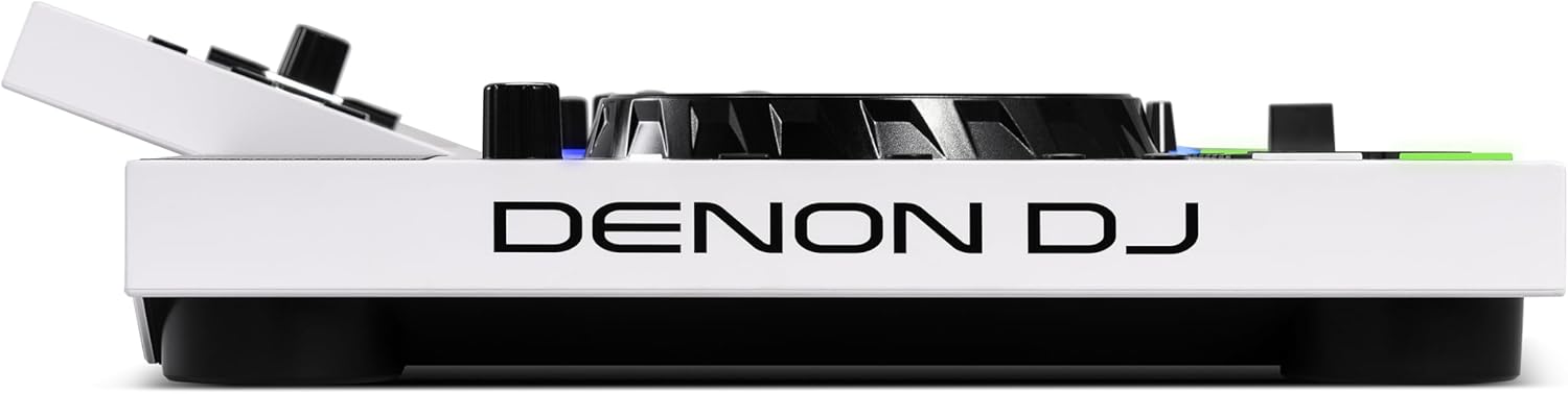 Denon DJ SC LIVE 4 Standalone DJ Controller with Stem Separation on 4-Decks, Wi-Fi Streaming, Build-in Speakers, Serato DJ and Virtual DJ Compatible